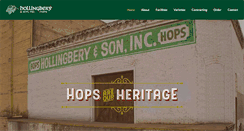 Desktop Screenshot of hollingberyandson.com